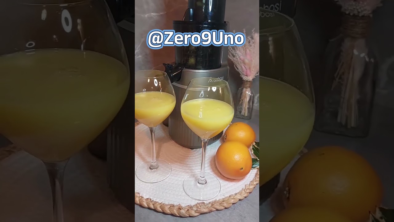 Estrattore AOBOSI: succo a freddo senza pre-taglio