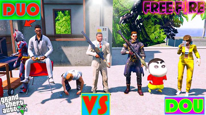 Franklin And Adam Duo vs Shinchan And Alok Duo Bes...