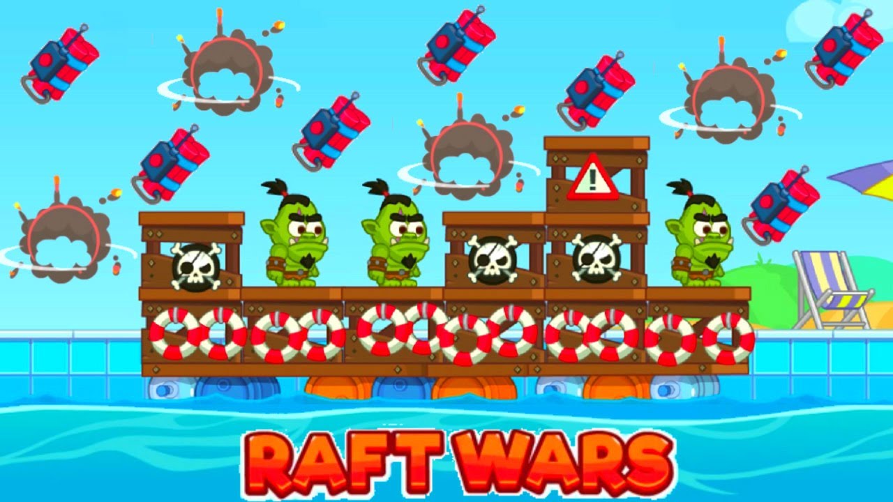 Raft Wars Level 1 Free Online Game