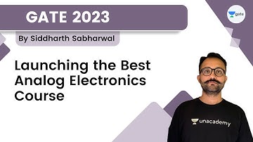 Launching the  Best Analog Electronics Course for GATE & ESE  | GATE 2023 | Siddharth Sabharwal