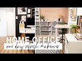 Home Office One Day Refresh! | Small business office functionality & organization