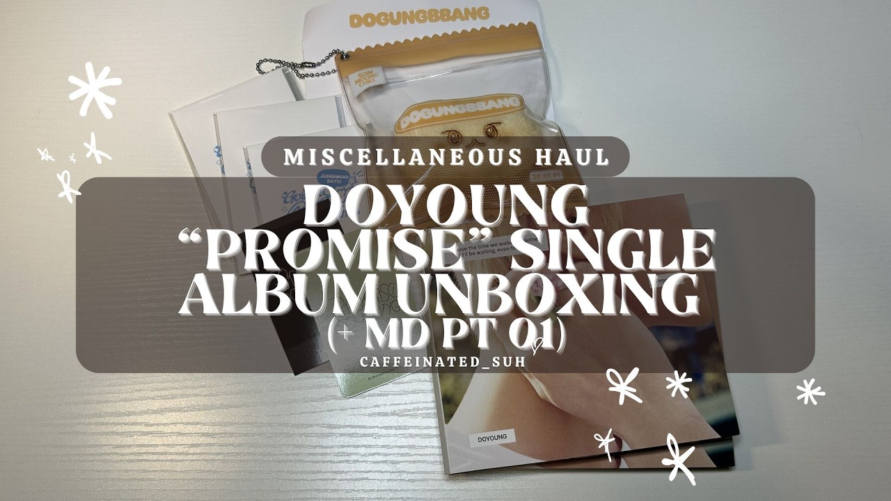 Распаковка сингла Доён 