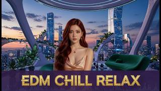 Deep Chill EDM Escape 🌴 Relaxing Electronic Beats for Peaceful Nights & Focused Moods screenshot 1