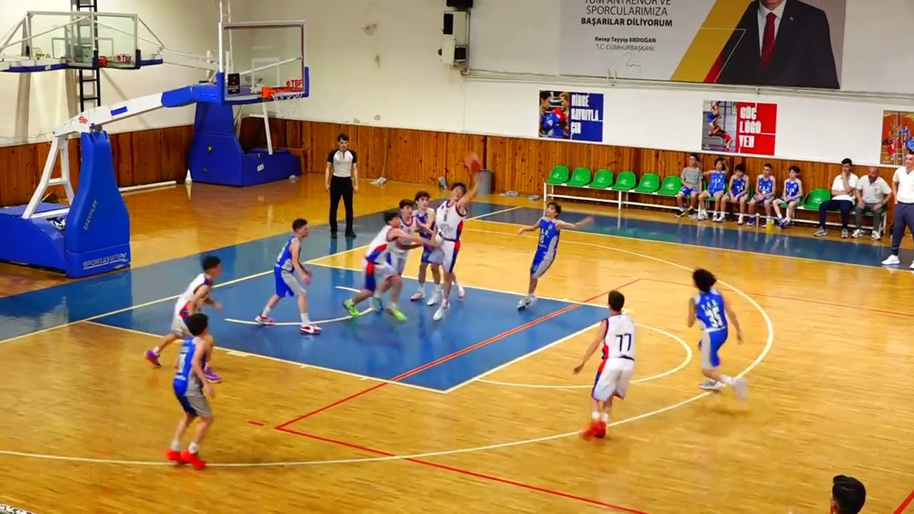 ANADOLU EFES- TED TBF U12 FİNAL 2.PERİYOT