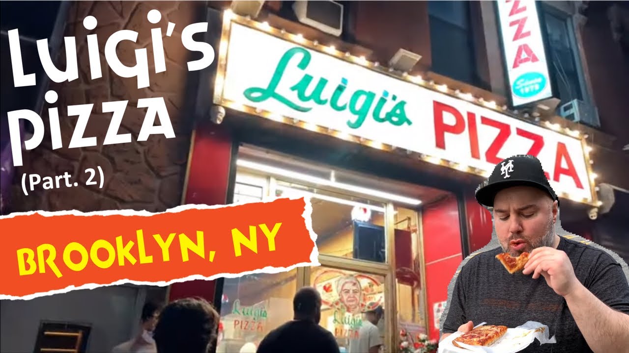 Pizza review: Luigi’s Pizza (Brooklyn, NY) *part. 2* - YouTube