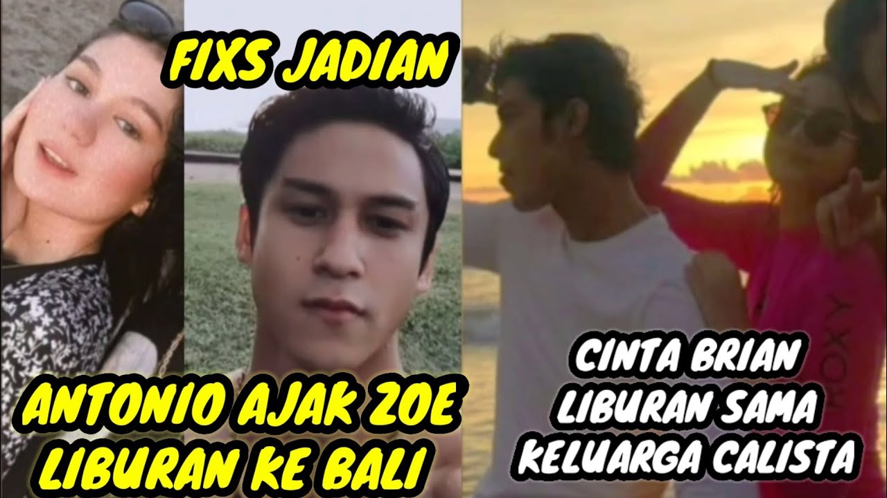 ANTONIO AJAK ZOE ABBAS LIBURAN KE BALI BERSAMA KELUARGA BLANCO & CINTA BRIAN LIBURAN BARENG CALISTA
