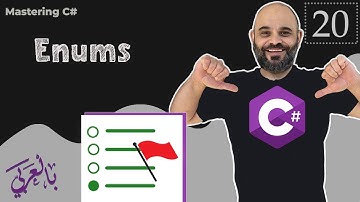 #020 Enums in C# [ شرح بالعربي ]  #enum
