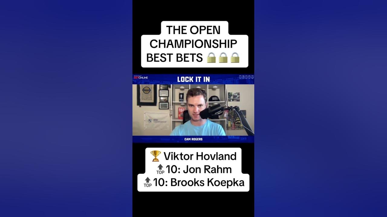 British Open TV Schedule & The Open Picks golfpicks sportsbetting 