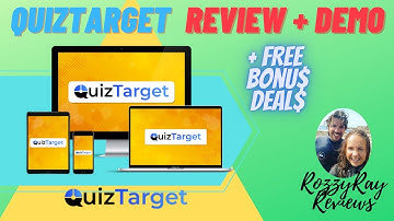 QuizTarget Review + Demo 👌 + BONUSES!! EASY to make QUIZES = ⬆️Leads + ⬆️Traffic 🚦 = MORE Sales 💰