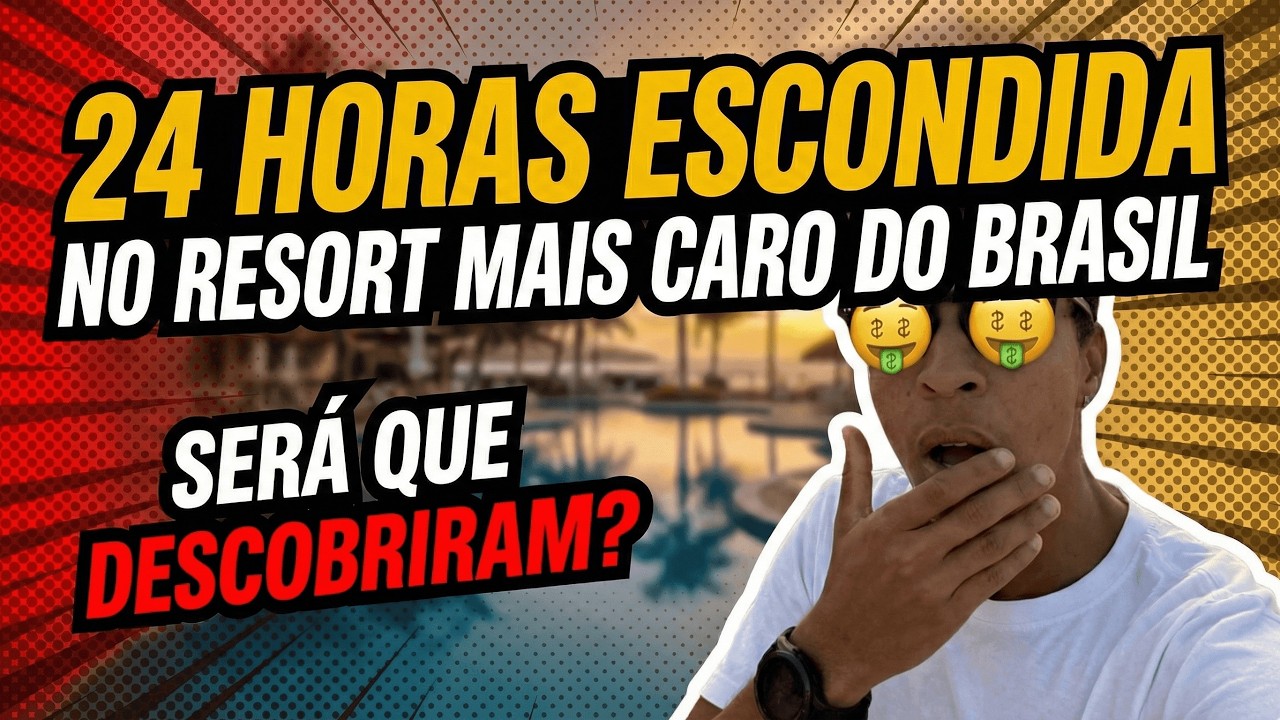 24 horas no melhor Resort all inclusive do Brasil