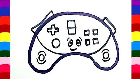 How to Draw a Game Controller Step by Step | Easy Drawing Tutorial