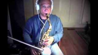 Video thumbnail of "Patsy Cline - I Fall To Pieces - (saxophone cover)"