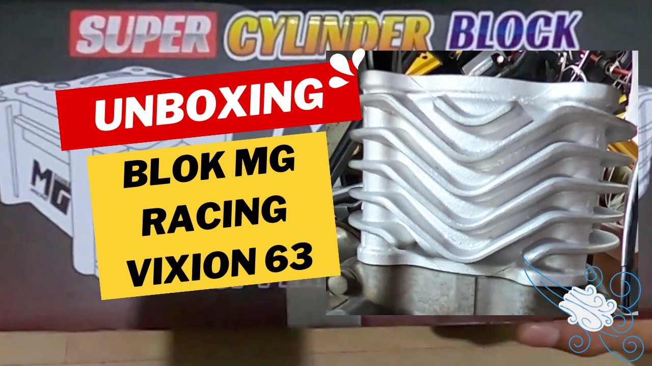 Unboxing Blok MG Racing 63 buat Vixion / MX King