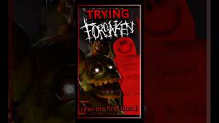 BBN PLAYER TRYS FORSAKEN!! #fnaf #shorts #roblox #forsaken