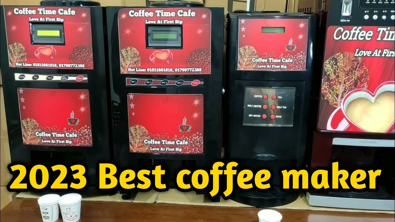 Coffee machine price in Bangladesh 2023 YouTube
