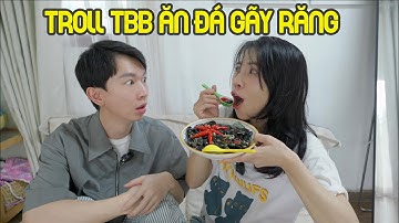 Chị Thơ Troll TBB Ăn Đá Xào Sả Ớt Gãy Cả Răng