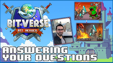 ⚔️ BIT HEROES BITVERSE Q&A #1 ⚔️