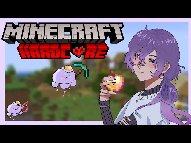 【MINECRAFT HARDCORE】only if I actually wake up lol【NIJISANJI EN | Uki Violeta】のサムネイル