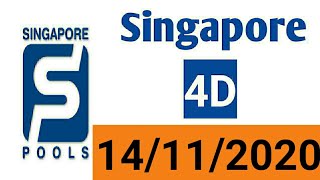 Singapore 4D Tips number 14/11/2020