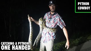 Catching A Python One Handed
