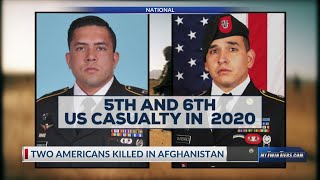 2 U.S Soldiers killed in Afghanistan