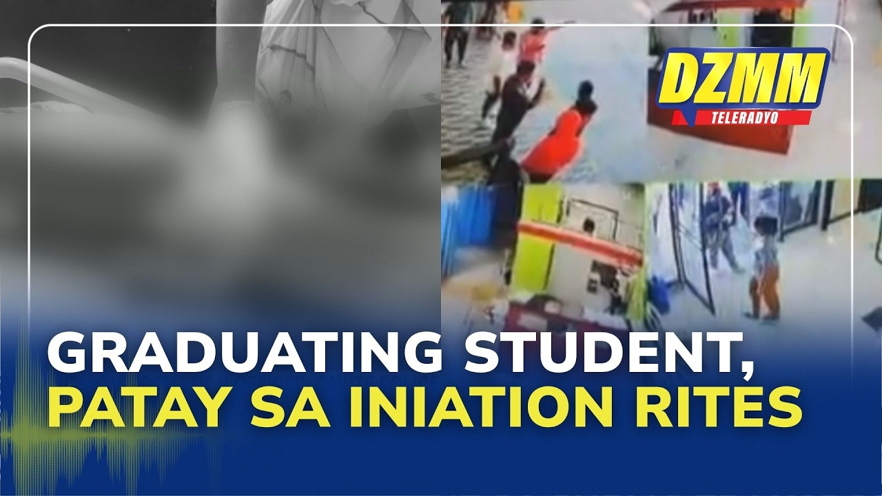 19-year-old maritime student dies after fraternity initiation rites in Cavite | (03 March 2026)