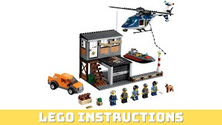 Lego Instructions City 60009 Helicopter Arrest