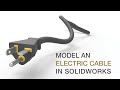 Model an Electric Cable in Solidworks! Tutorial for Absolute Beginners