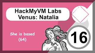 HackMyVM - Venus CTF labs - Level 16: Natalia - Base64 Decoding