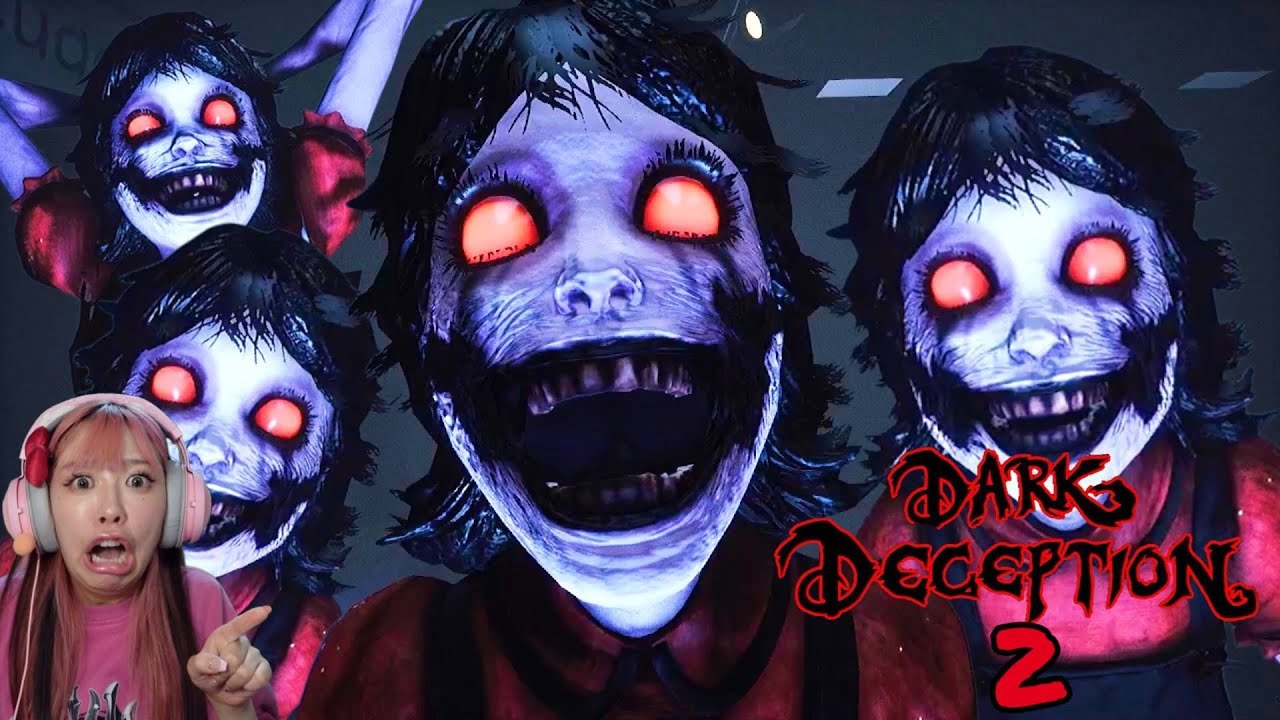 廃校で悪魔に取り憑かれた女の子に襲われる【 Dark Deception2 】