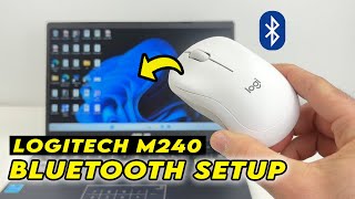 How to Setup Logitech M240 Using Bluetooth With a Computer PC or Mac