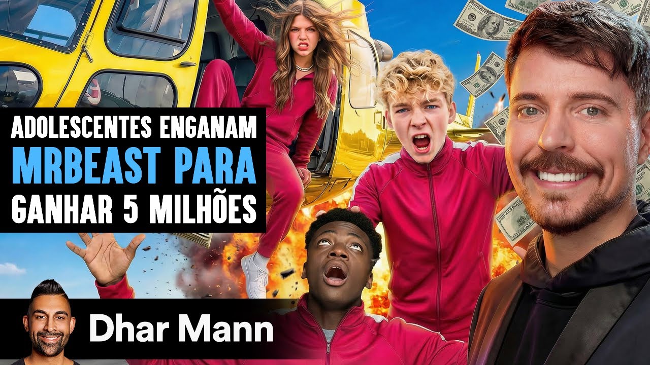 Adolescentes Enganam MrBeast Para Ganhar 5 Milhões | Dhar Mann Studios