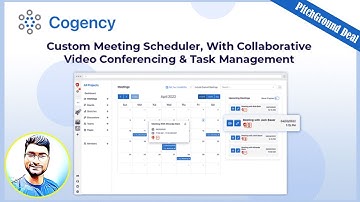 Cogency Review & Demo: Custom Meeting Scheduler With Video Conference & Task Management Tool