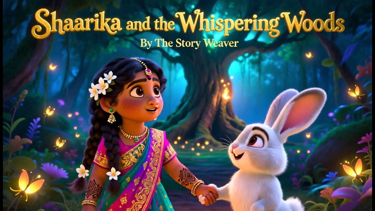 Shaarika & The Whispering Woods 🌳: Bedtime Story to Teach Empathy & Listening!