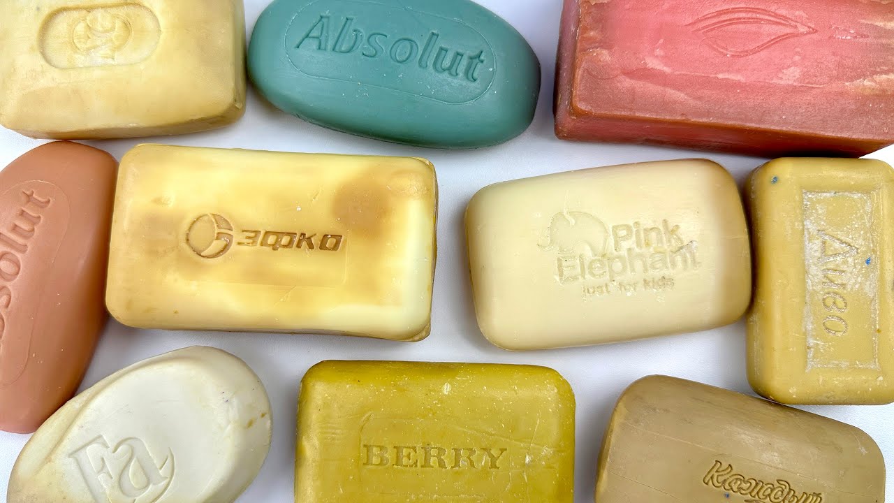 ASMR Carving rancid soap. Soothing cutting soap | ASMR Soap.