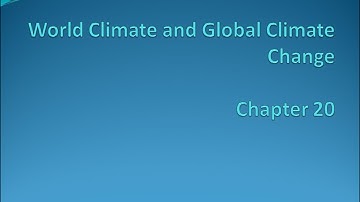 ESC1000 Earth Science Chapter 20