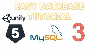 Unity 5 - Easy Database 3 (Getting Data from Server to Unity )