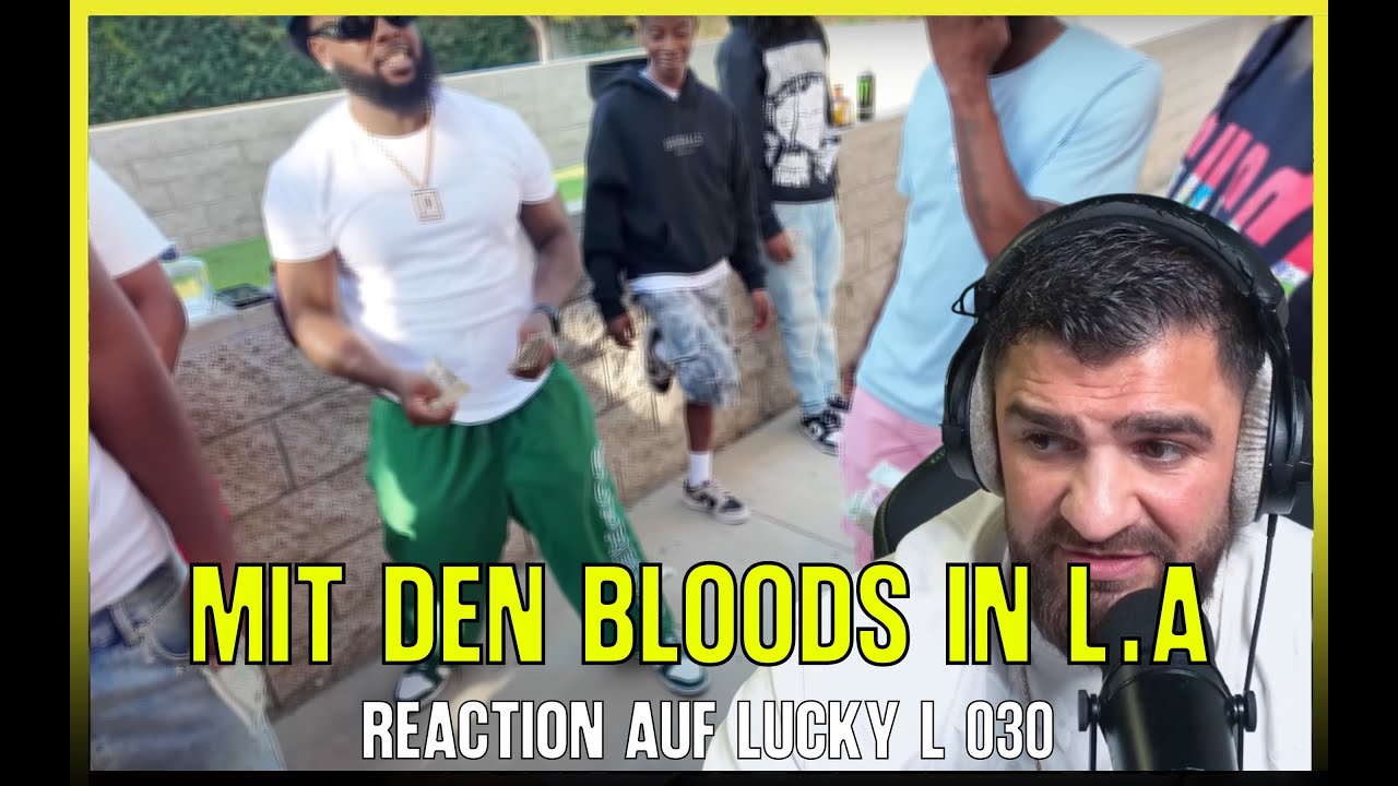REACTION AUF❗️Mit den BLOODS in "The Jungle" in L.A | GHAZI47 HIGHLIGHT