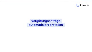 Vergütungsanträge Erstellen Mit Karedo