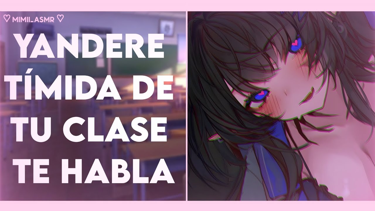 ASMR | Tu compañera yandere se acerca a ti 🔪💕 | Roleplay 