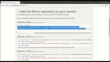 How to Install MonoDevelop in Ubuntu