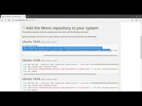 How to Install MonoDevelop in Ubuntu