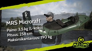 MRS Microraft E-Deck – Packraftin esittely