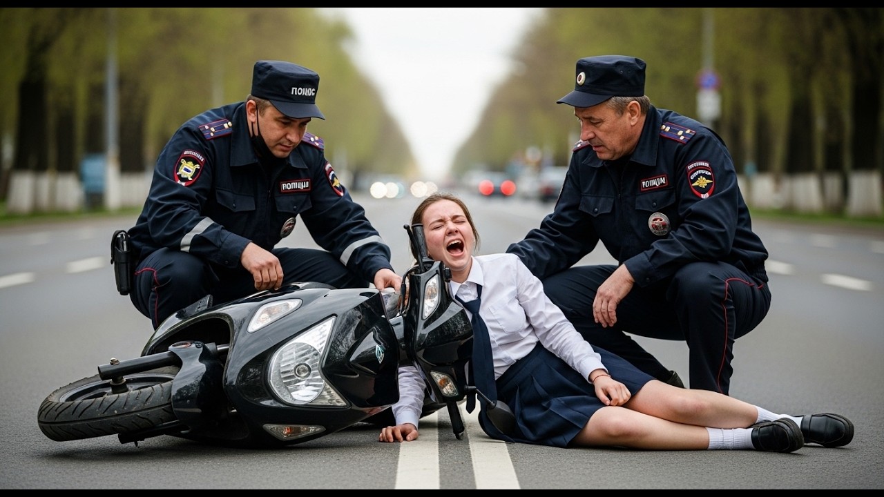 В тишине толпы офицер Росгвардии повела штурм против сети коррумпированных копов