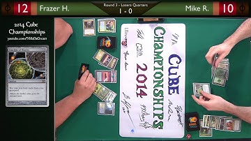 MTG CUBE CHAMPIONSHIPS - Feature Match 3 (Bant Control vs. Selesnya Ramp)