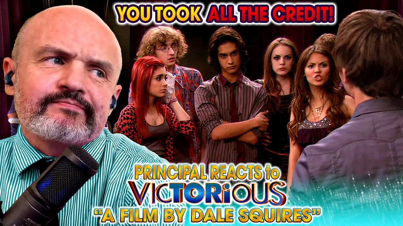 School Principal Reacts to Victorious S1E18 - "A Film By Dale Squires" Reaction Video #victorious