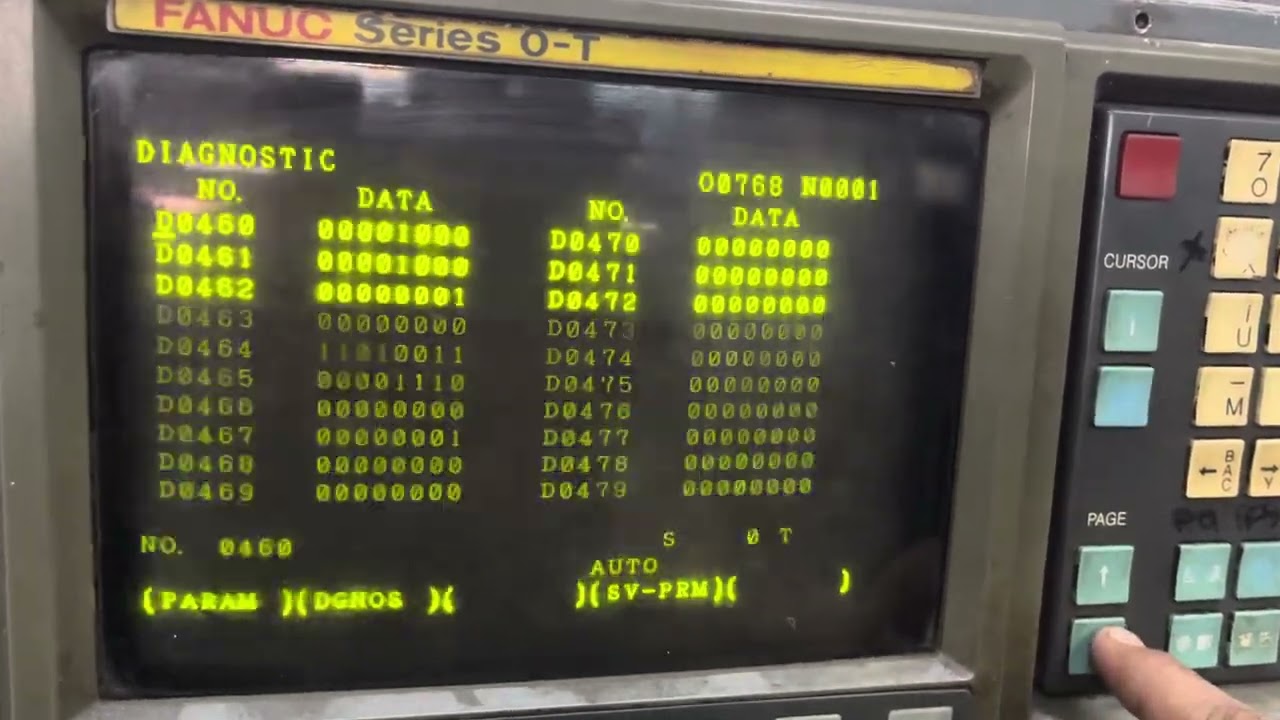 Fanuc Parameter of Takang make CNC machine