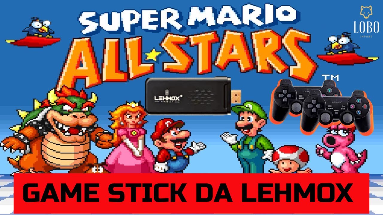 Jogando Super Mario Bros 3 com o Game Stick Lite 