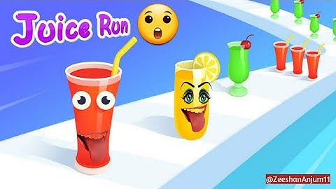 Juice Run Walkthrough Gaming Video ALL LEVELS 1-3  (Android/iOS)