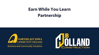 JB Holland and NICC - Longtime Partners for Earn While You Learn